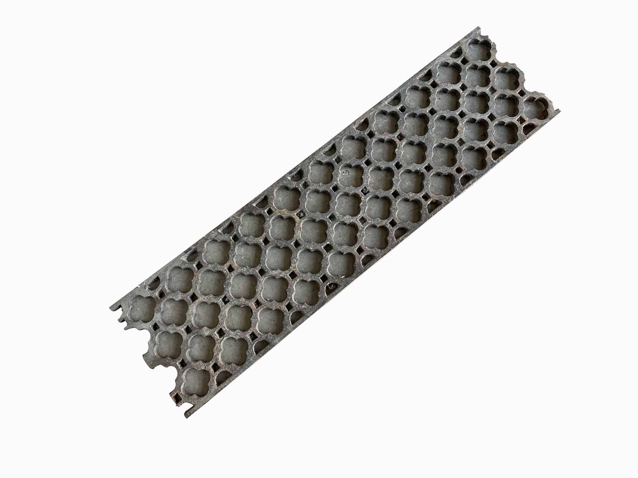 Salvaged Antique Cast Iron Floor Grille / Grid