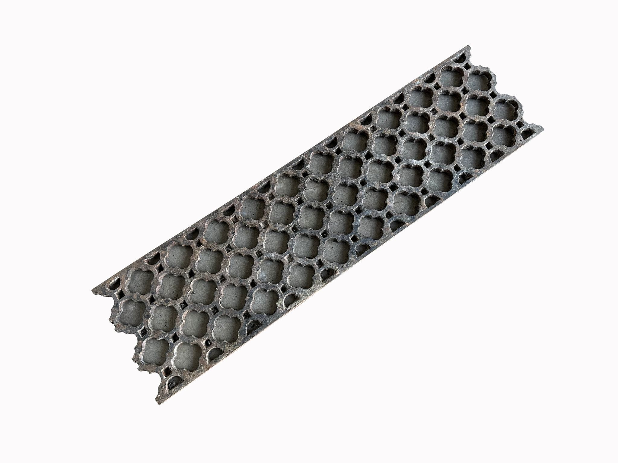 Victorian Antique Cast Iron Floor Grille / Grid - 9492J
