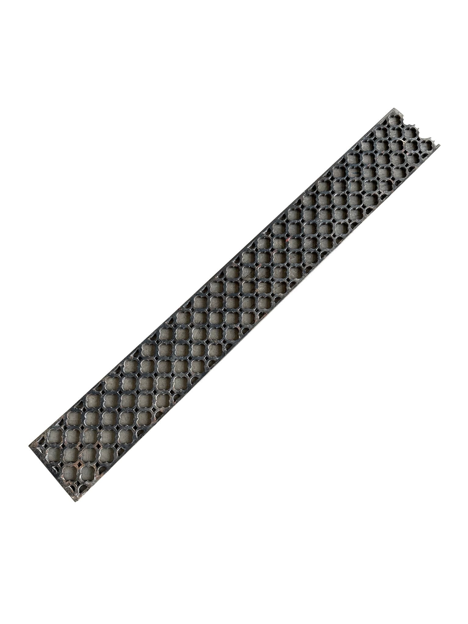 Large Victorian Salvaged Cast Iron Floor Grille / Grid - 9492P