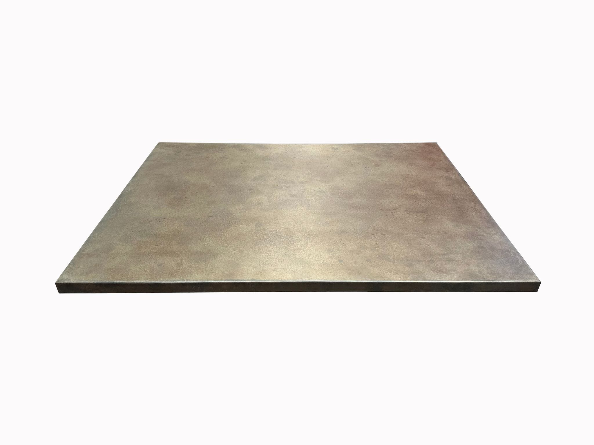 Bespoke Antique Zinc Kitchen Central Island Top - D2072