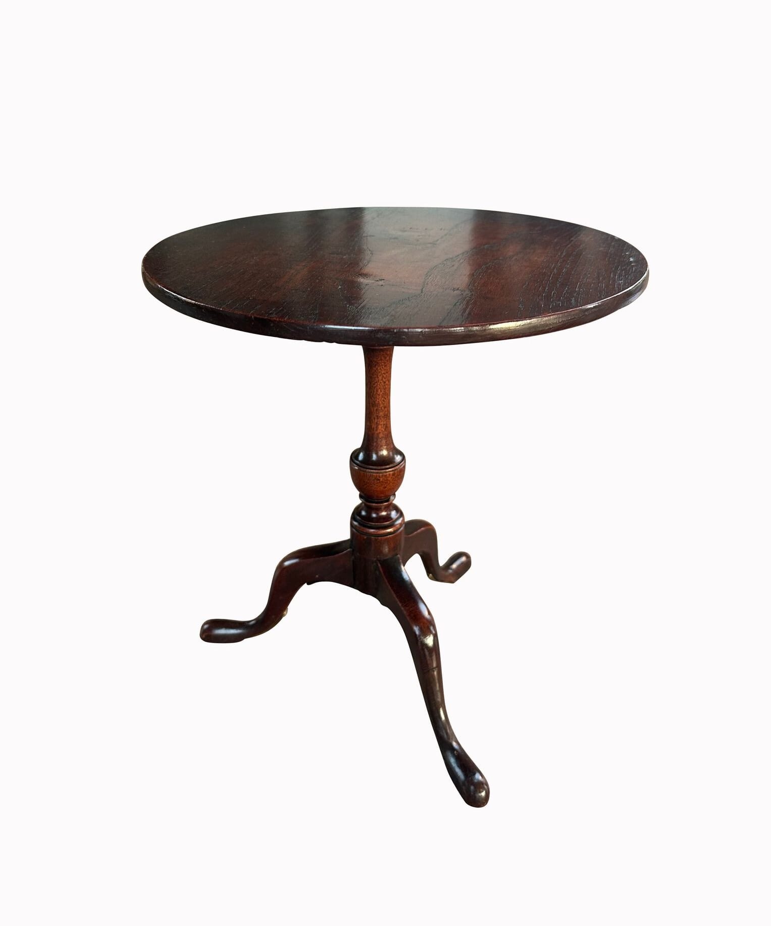 Miniature Edwardian Mahogany Tripod Table - 9865