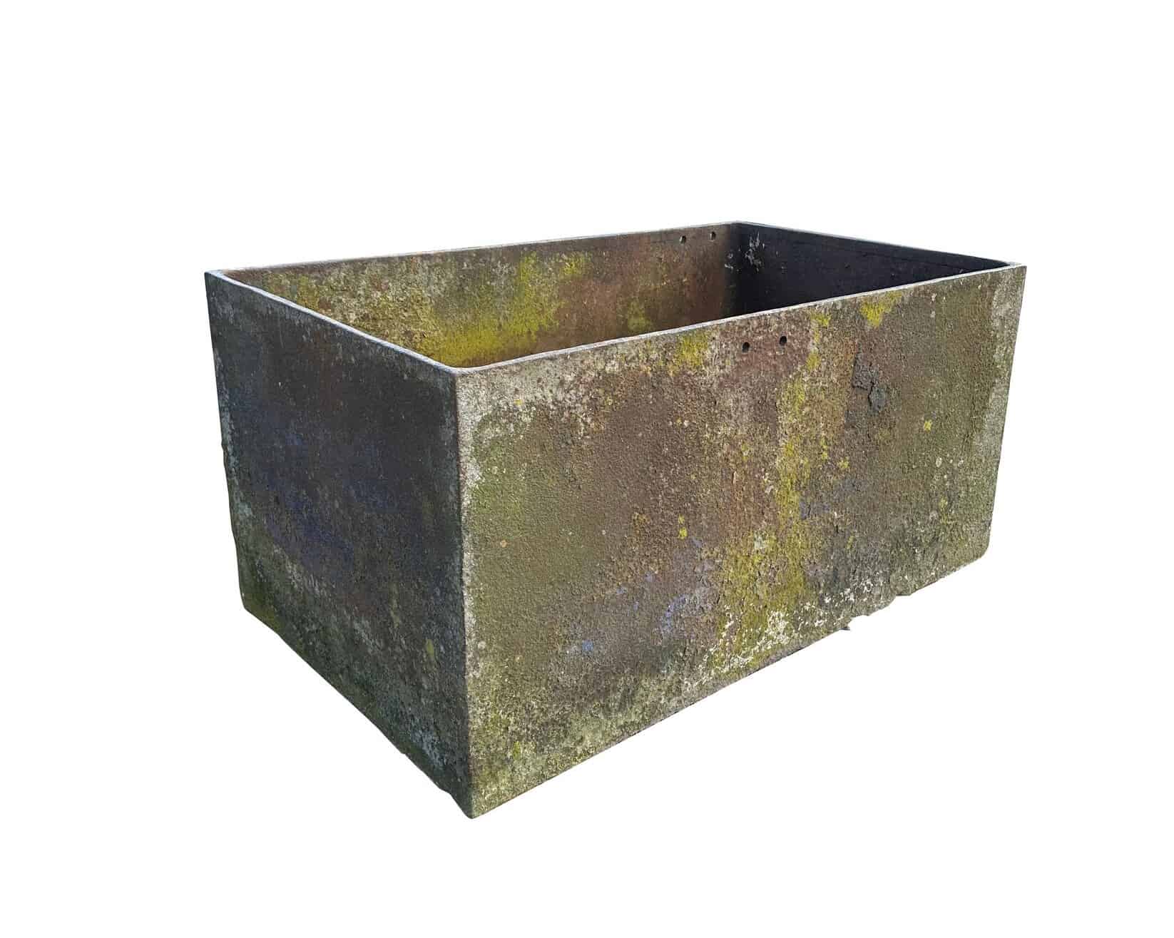 Antique Cast Iron Garden Reclaimed Trough or Planter