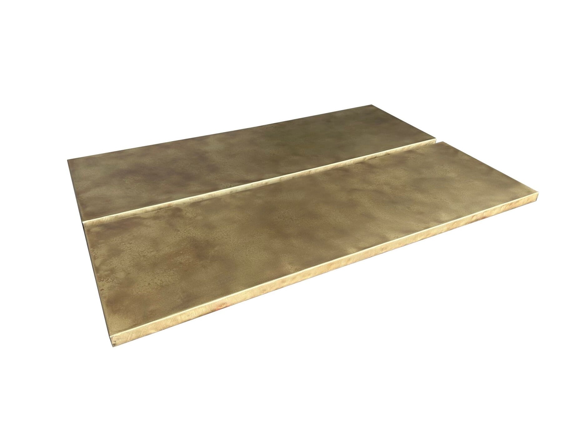 Handmade Antique Brass Kitchen Worktops - D2085