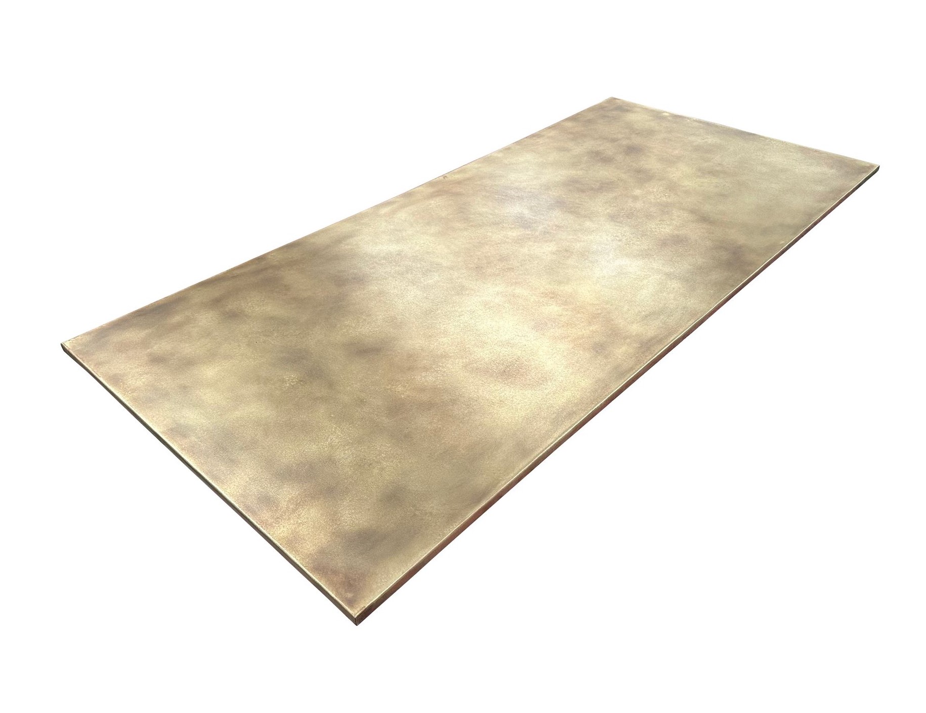 Handmade Antique Brass Kitchen Worktop / Countertop