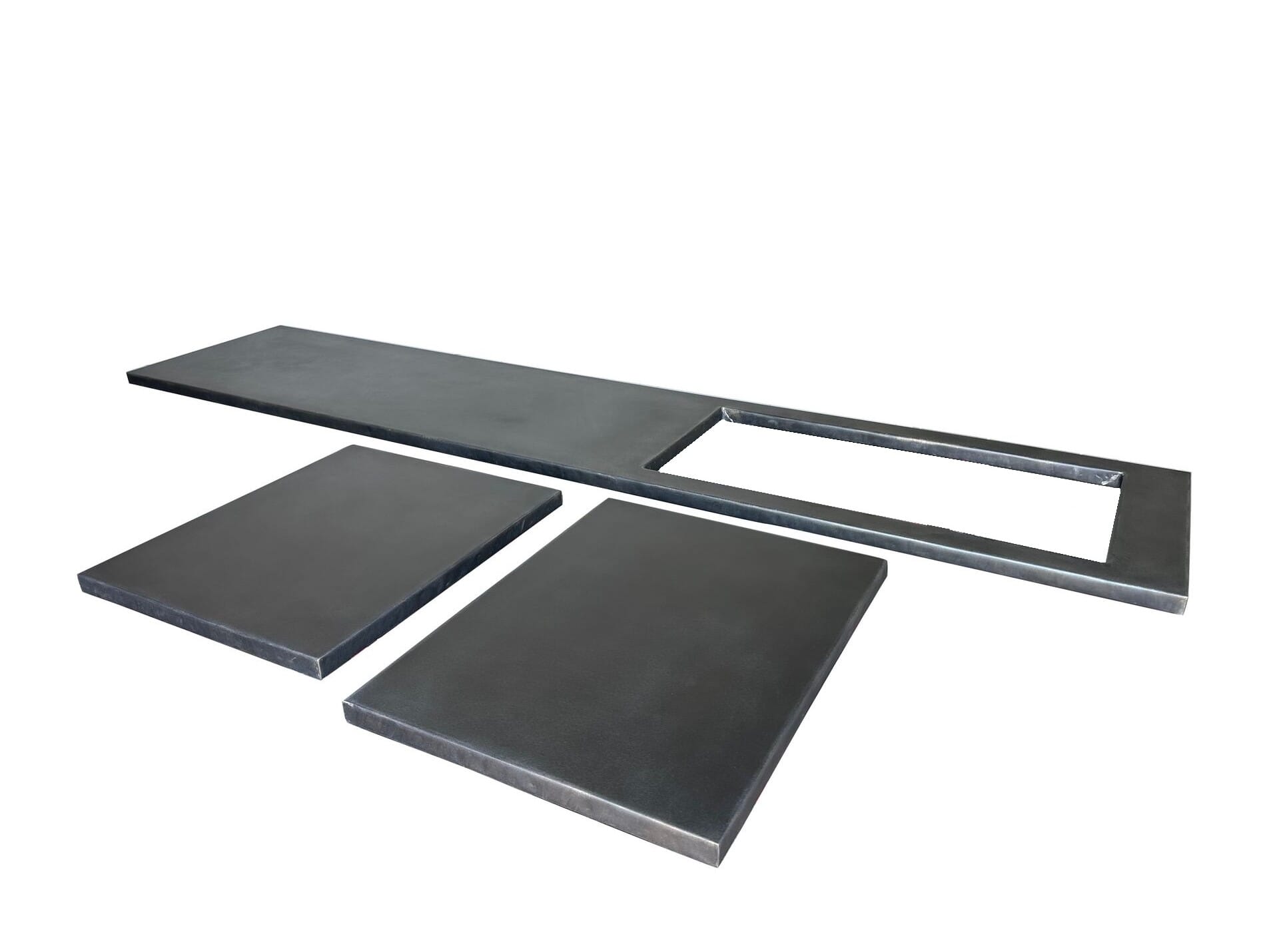 Bespoke Kitchen Antique Zinc Kitchen Worktops - D2092