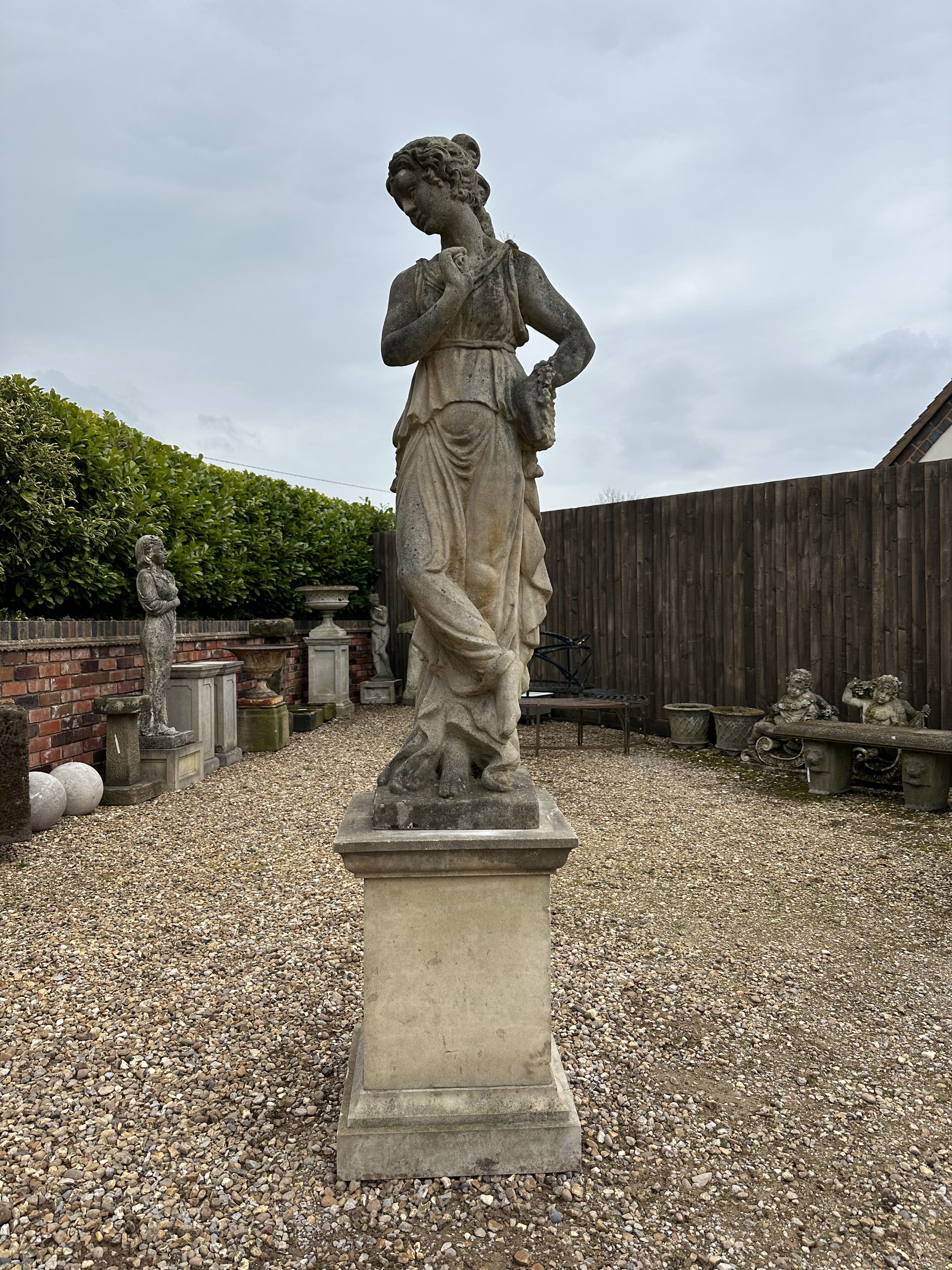 Antique Garden Statues Available To Purchase At UKAA. Genuine Garden Antiques