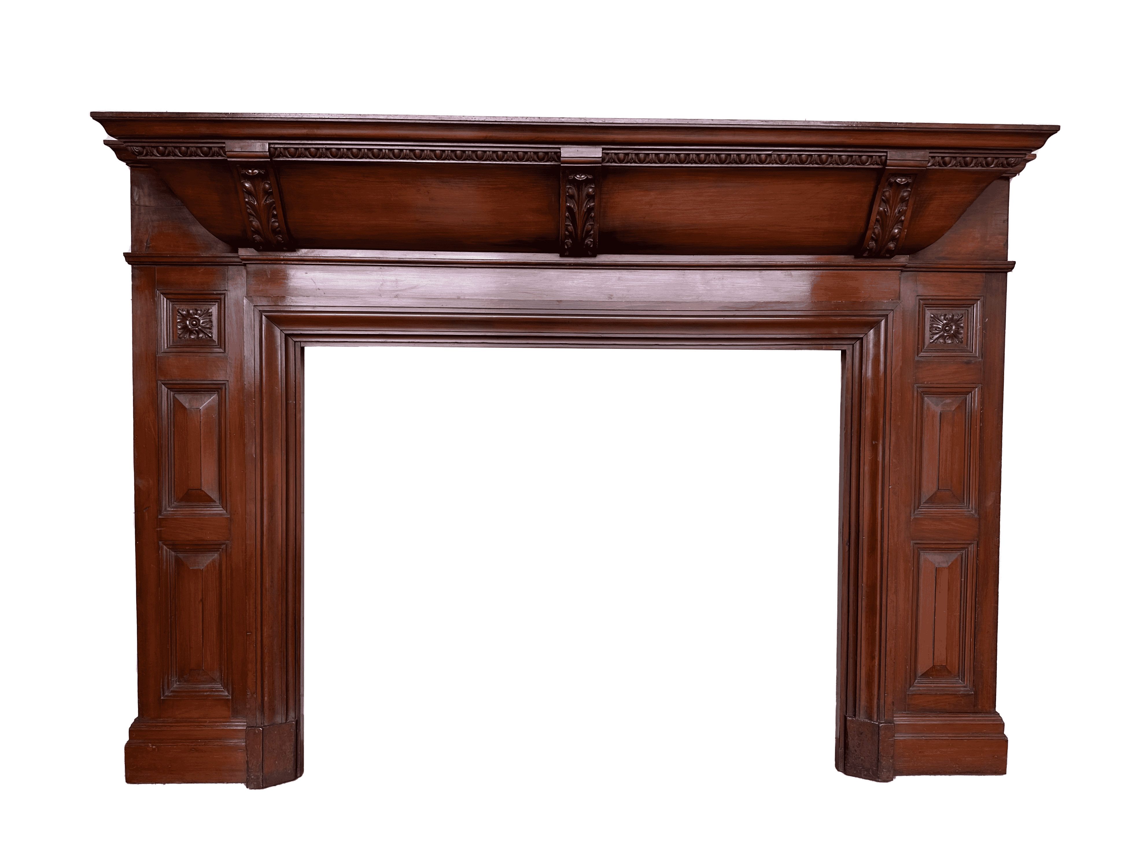 Substantial Victorian Living Room Fire Surround