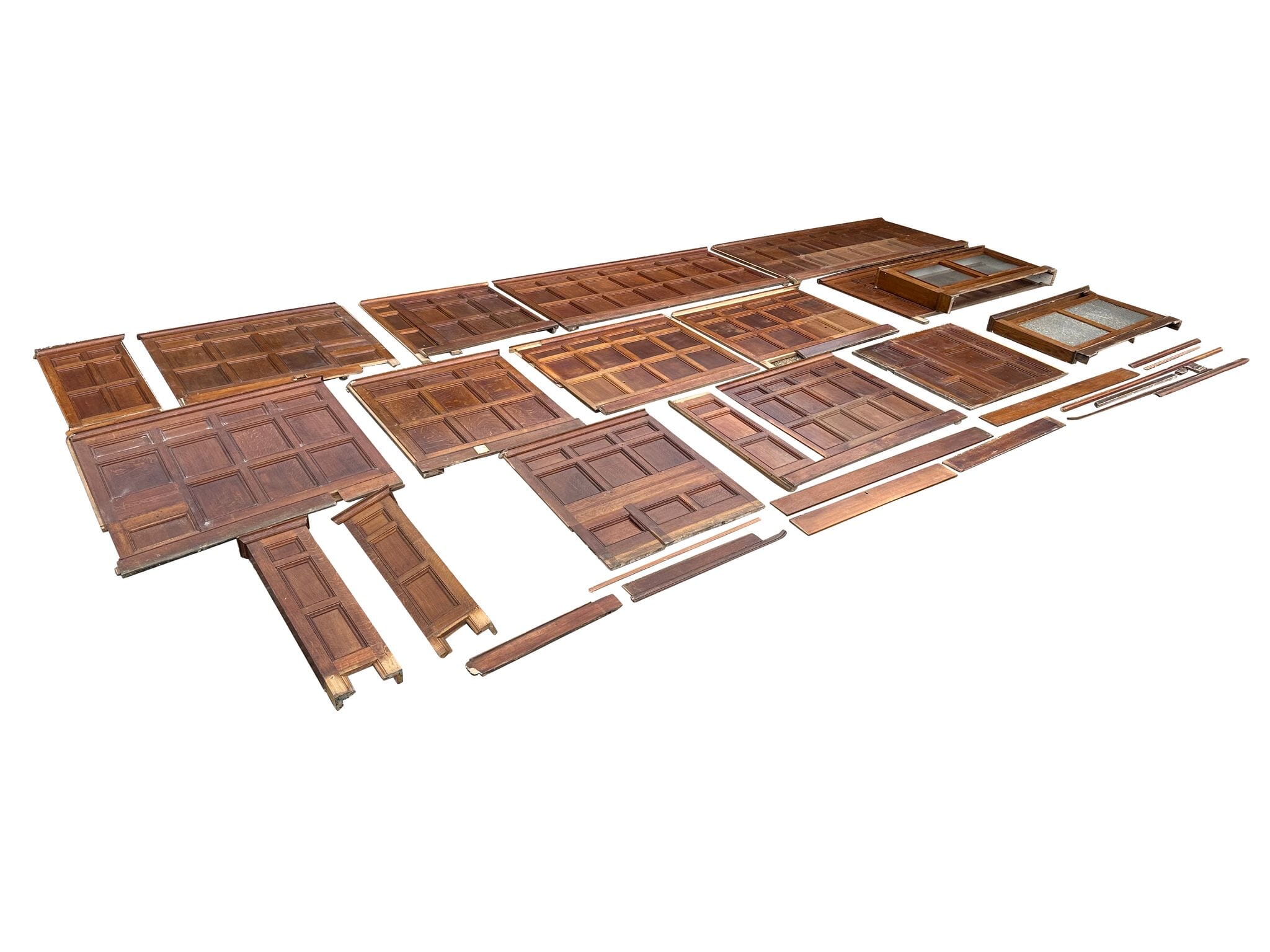 Solid Oak Dado Height Wall Panelling - 9956