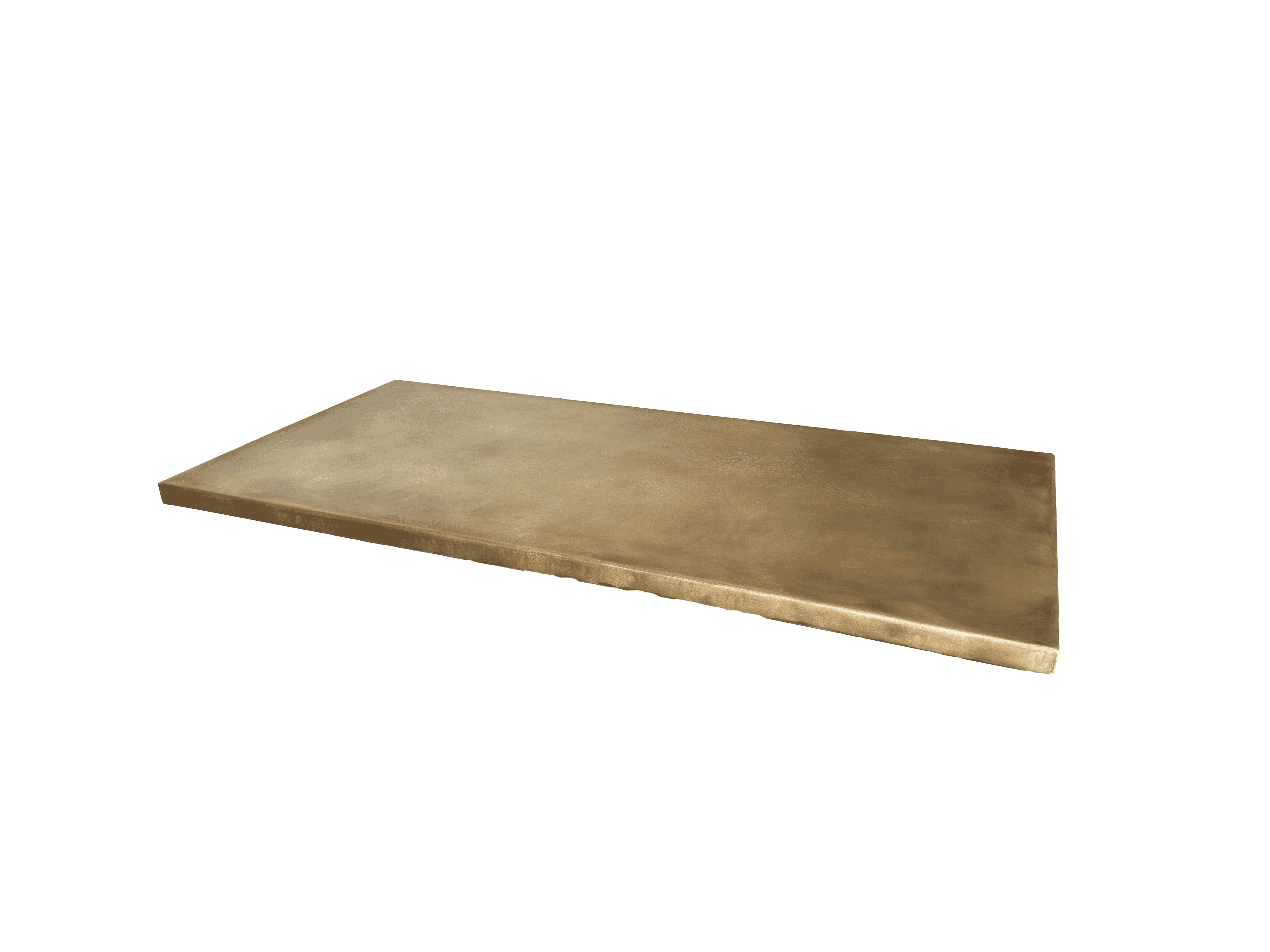 Bespoke Handmade Antique Brass Kitchen Worktop
