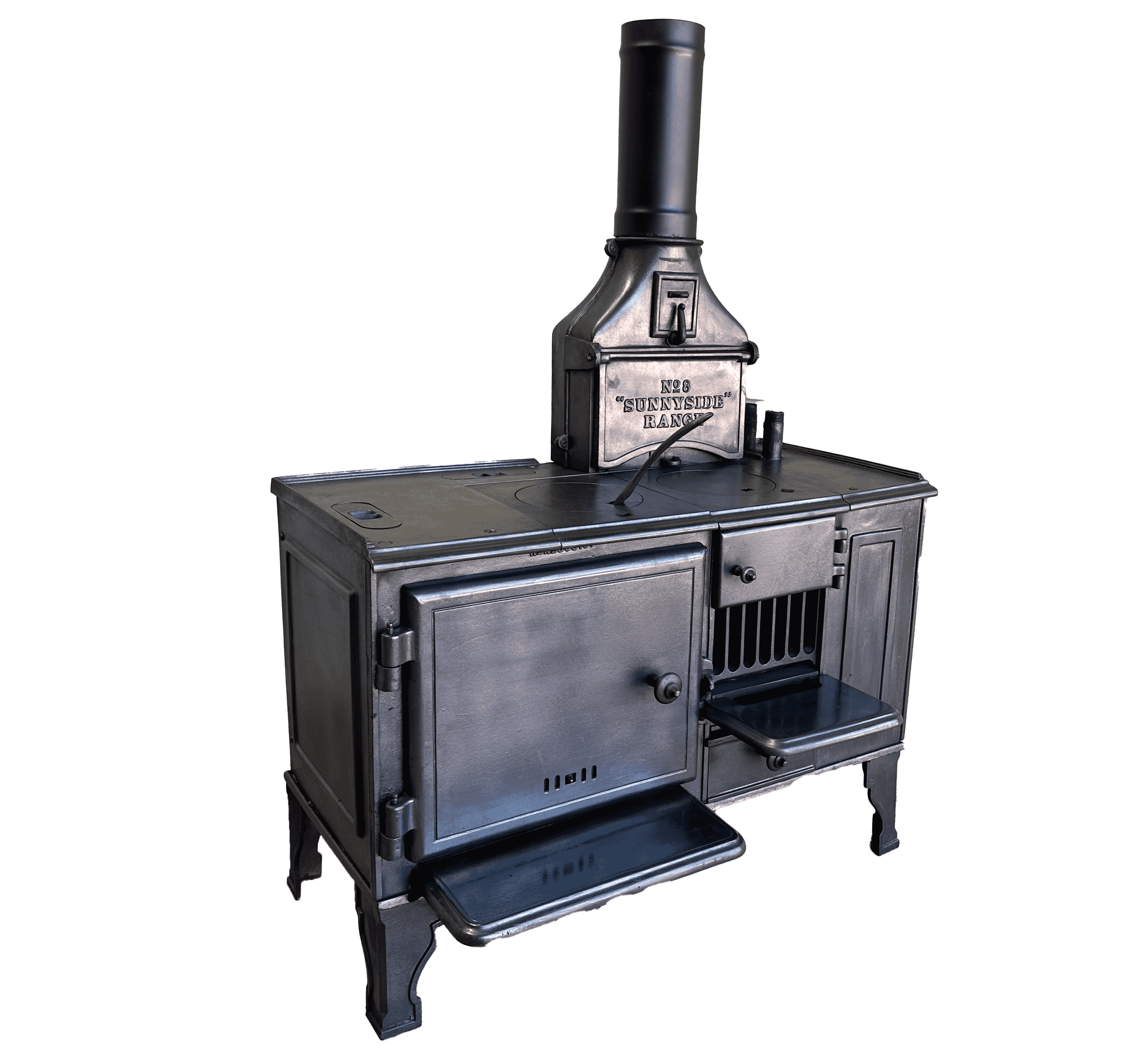 Antique Cast Iron Kitchen Range Sunnyside Number 8 - 10052