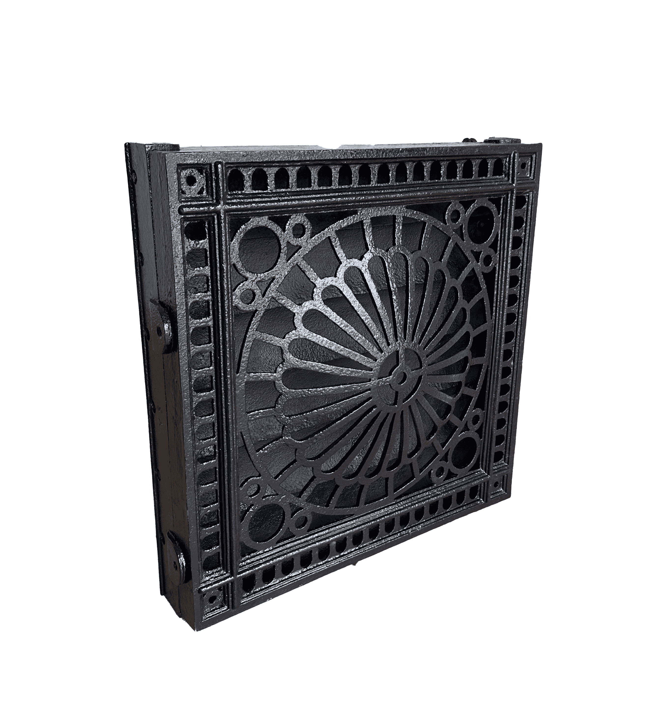 Reclaimed Antique Victorian Cast Iron Floor Grille / Vent