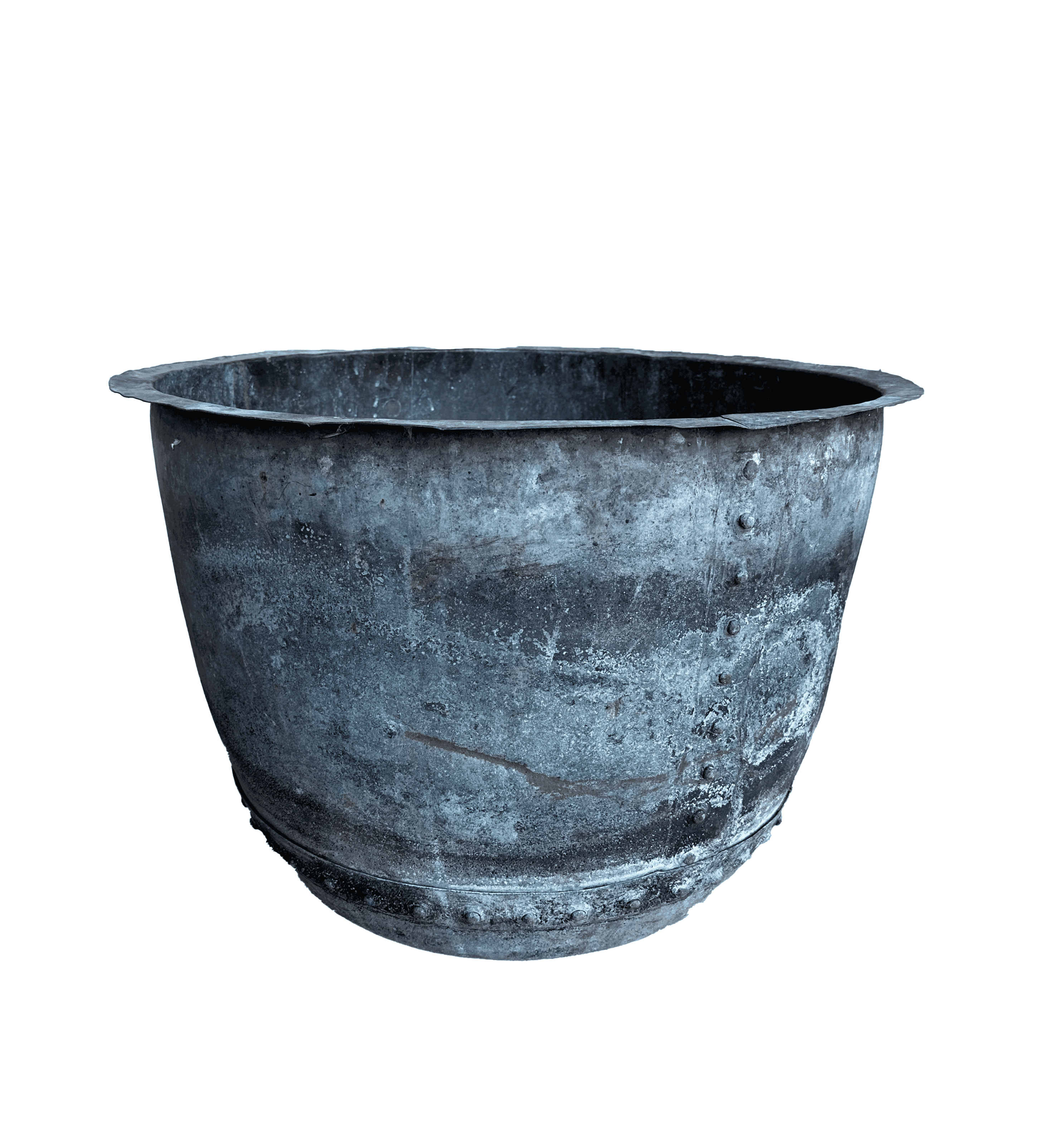 Victorian Verdigris Outdoor Copper Garden Planter / Pot - 10107