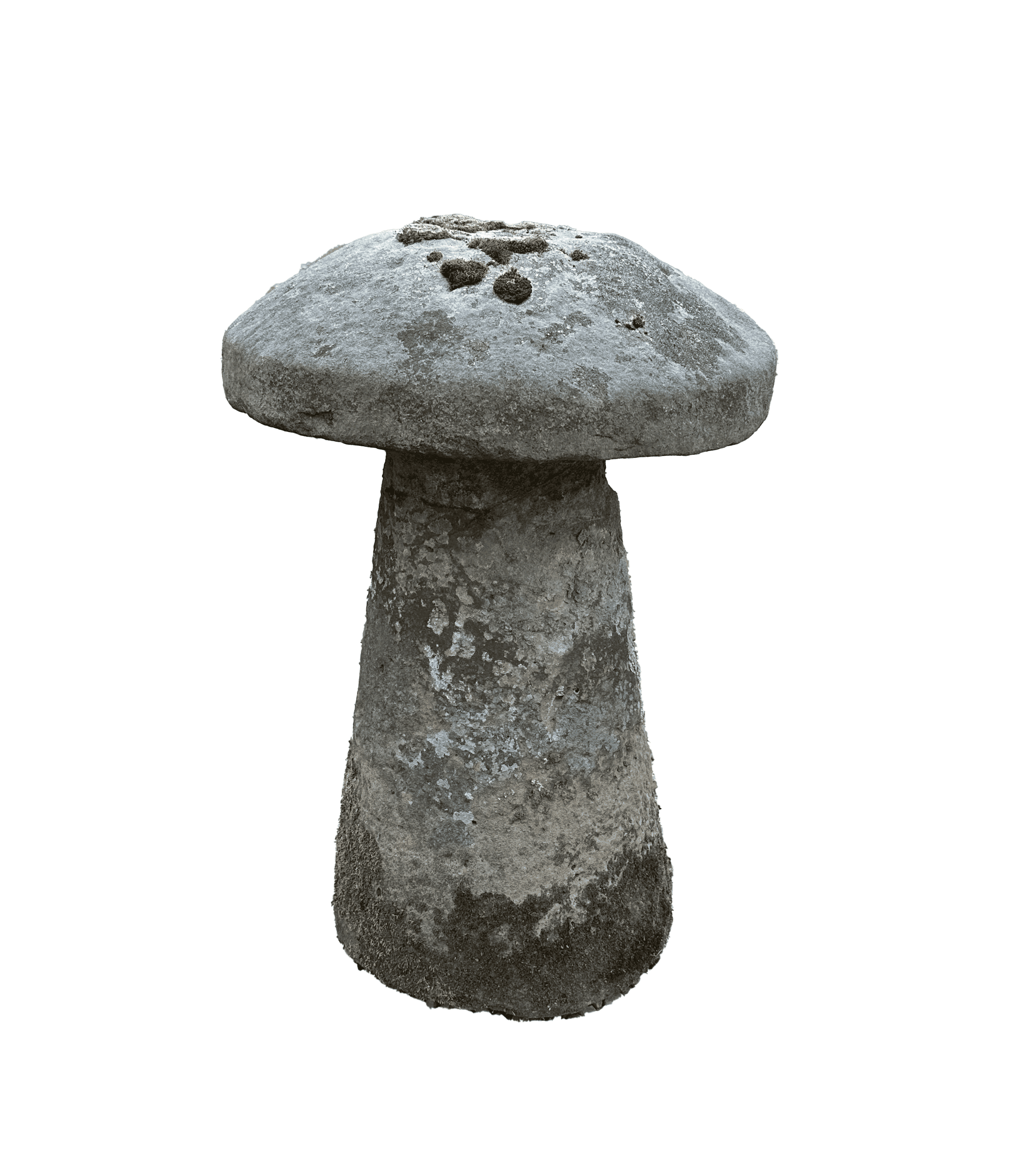 Antique Old Stone Garden Staddle Stone - 10071C