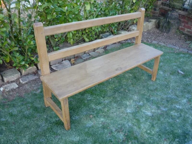Victorian Pine Bench - suitable for kitchen tables - 4481