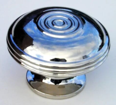 Bloxwich Cupboard Door Knob Solid Brass - CBlo2pn