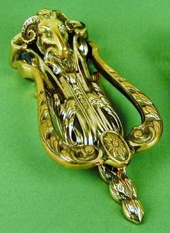 Rams Head Door Knocker  - KRaab