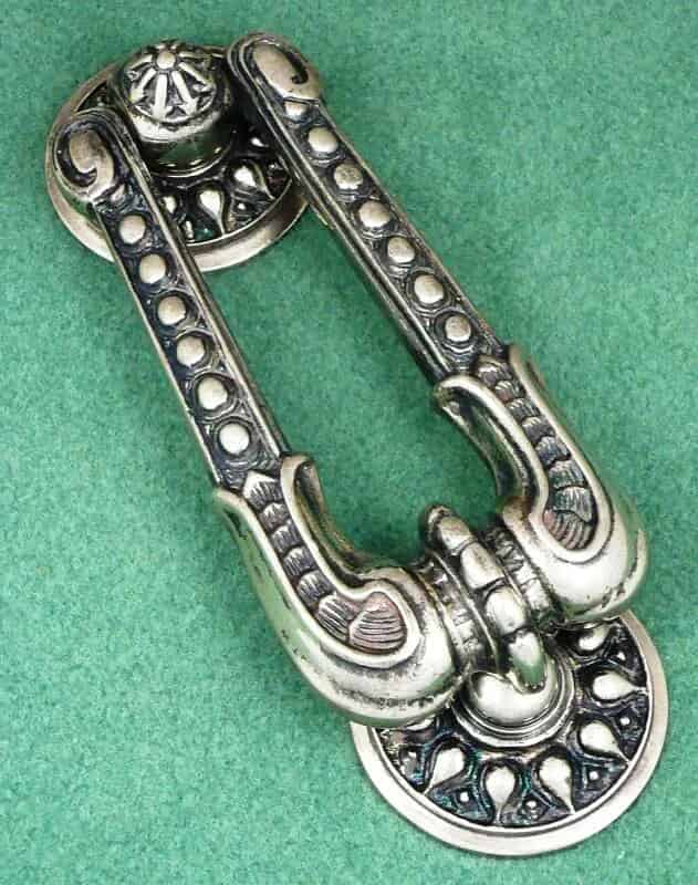 Antique Nickel Regency Door Knocker