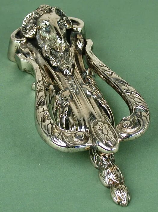 Rams Head Front Door Knocker - KRaan