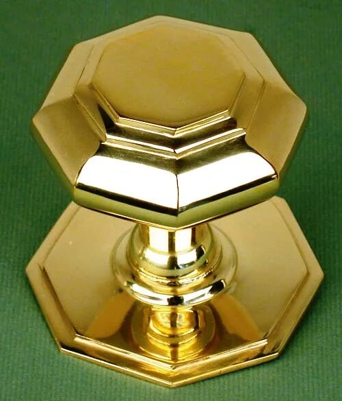 Georgian Front Door Pull - DPu1pb