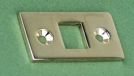 Large Nickel Fixing Plate - Bo1Ppn