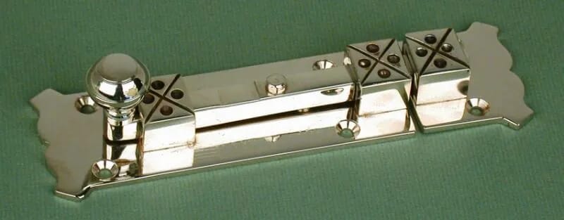 Small Arts & Crafts Door Bolt - Boan