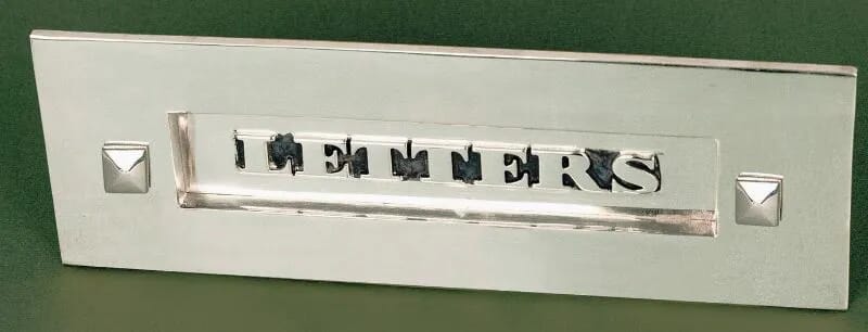 Classic Front Door Letter Plate Without Clapper - LCnan