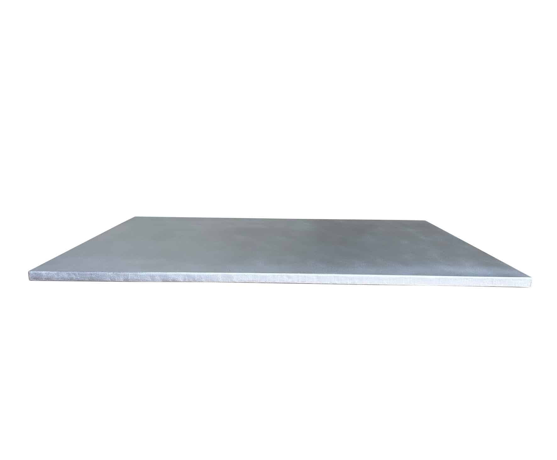 Handmade Bespoke Kitchen Matt Zinc Work Surface
