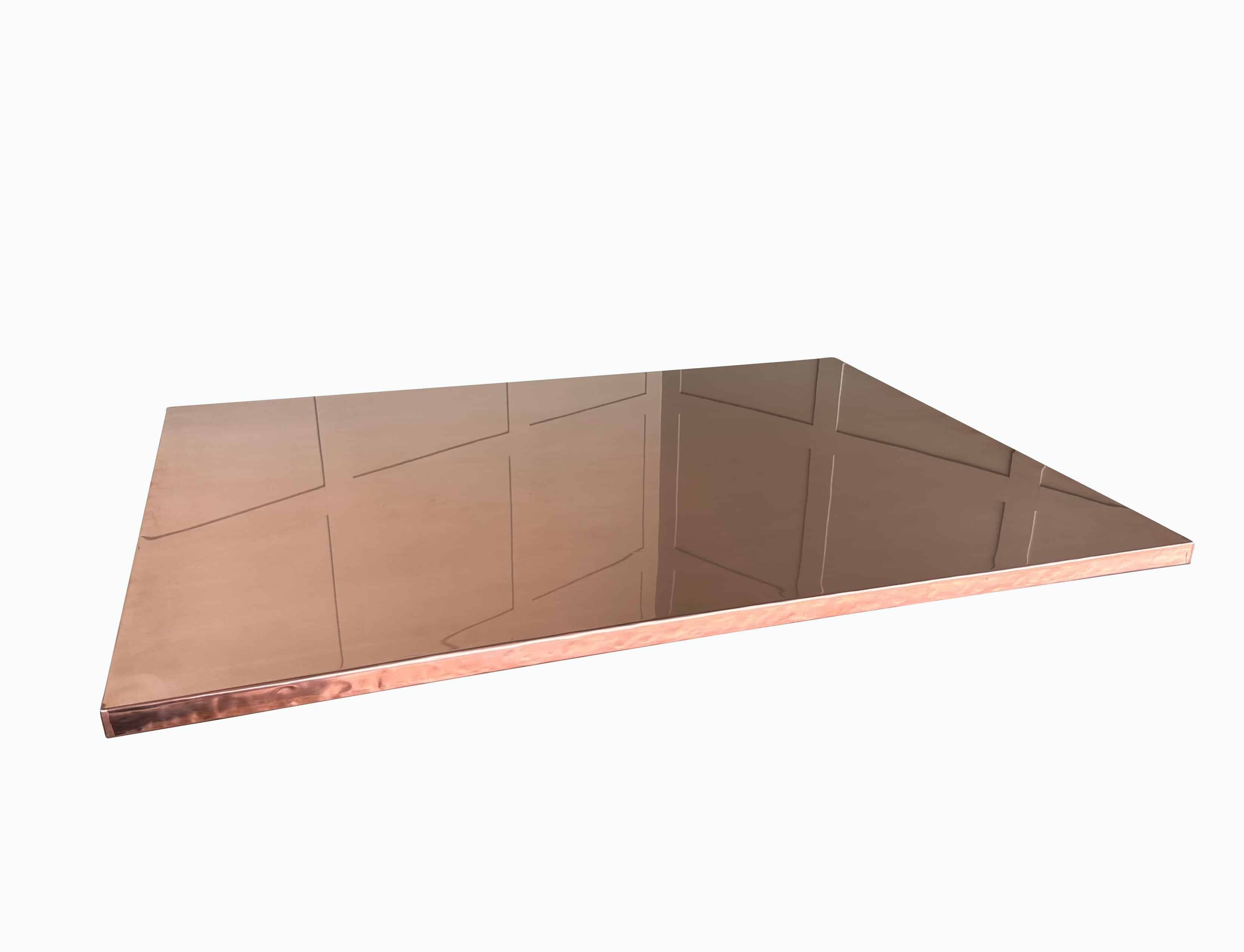 Bespoke Natural Copper Kitchen Work Surface