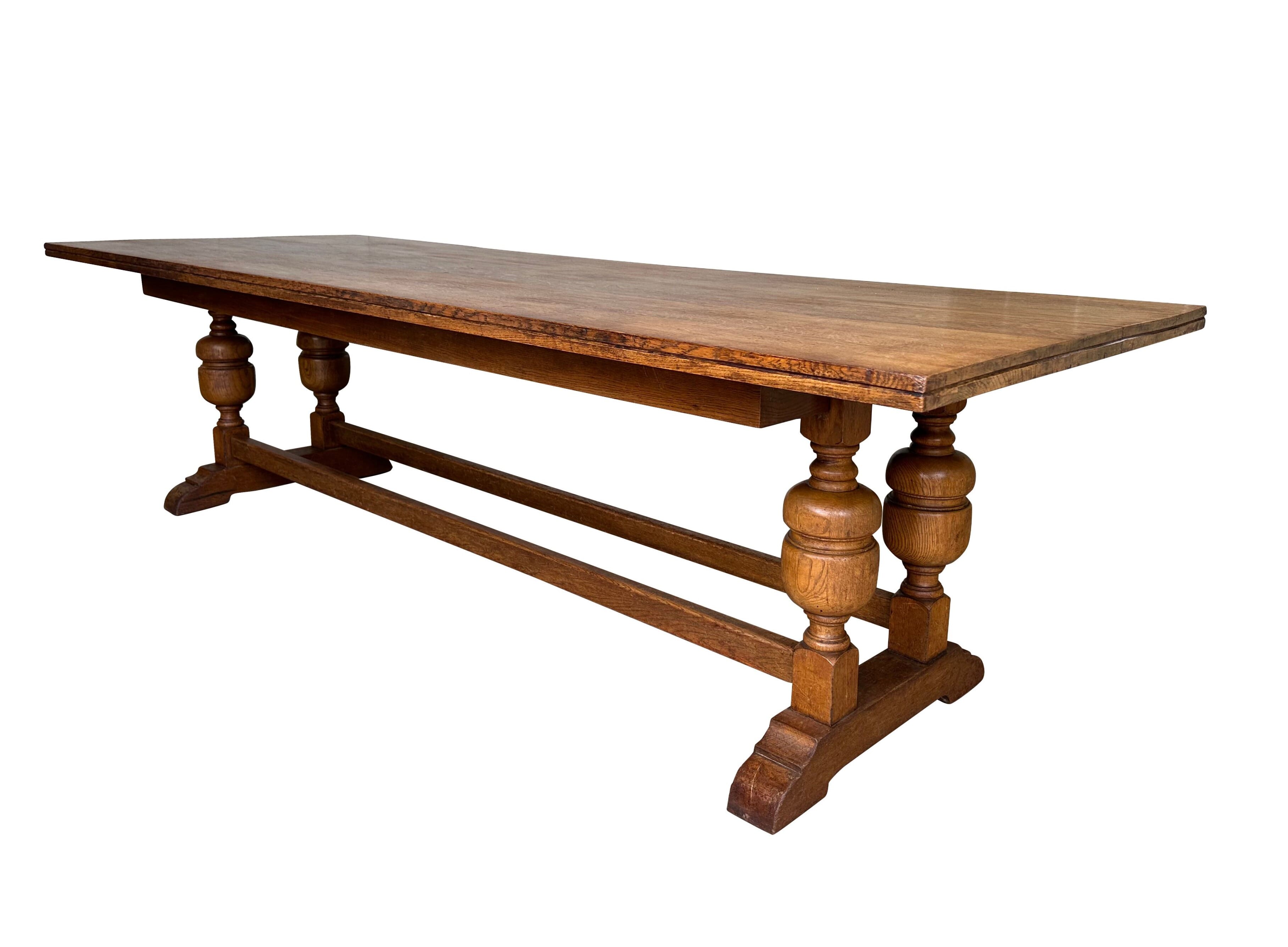 Antique Oak 20th Century Kitchen / Shop Display Table - 10145A