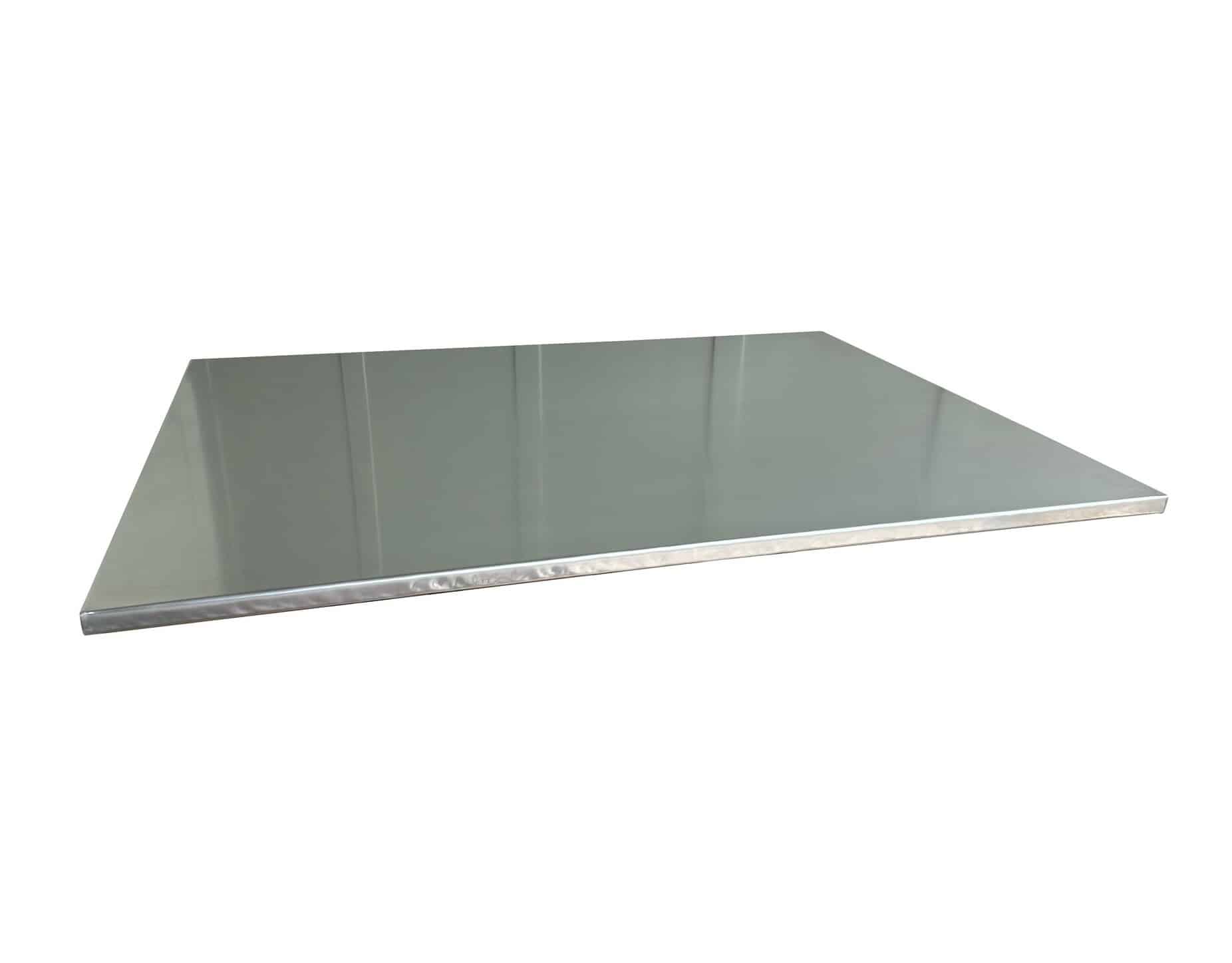 Handmade Bespoke Kitchen Matt Zinc Work Surface