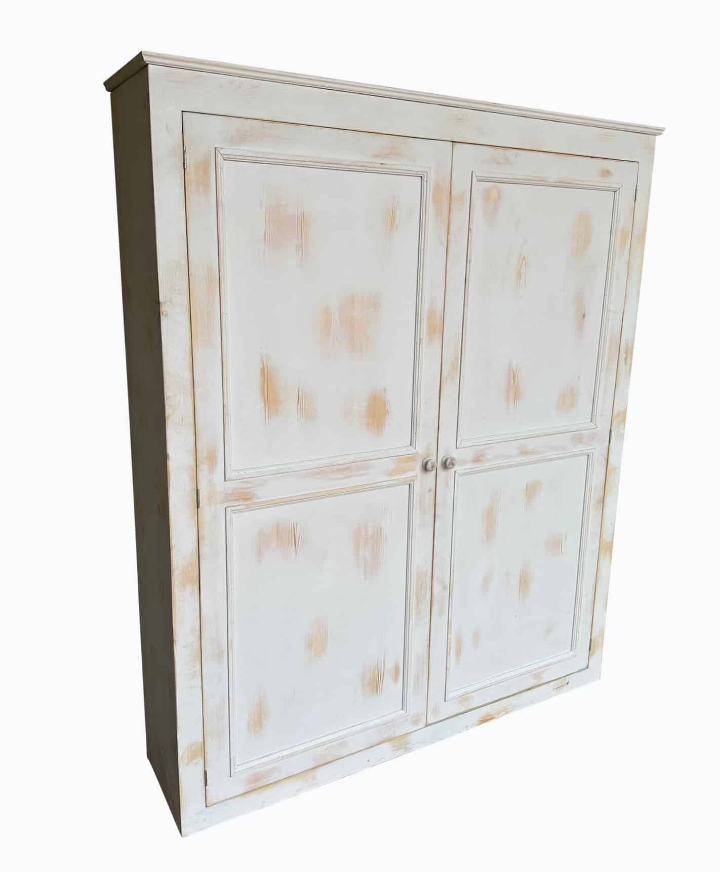 Reclaimed Pine Kitchen Storage Armoire / Cupboard