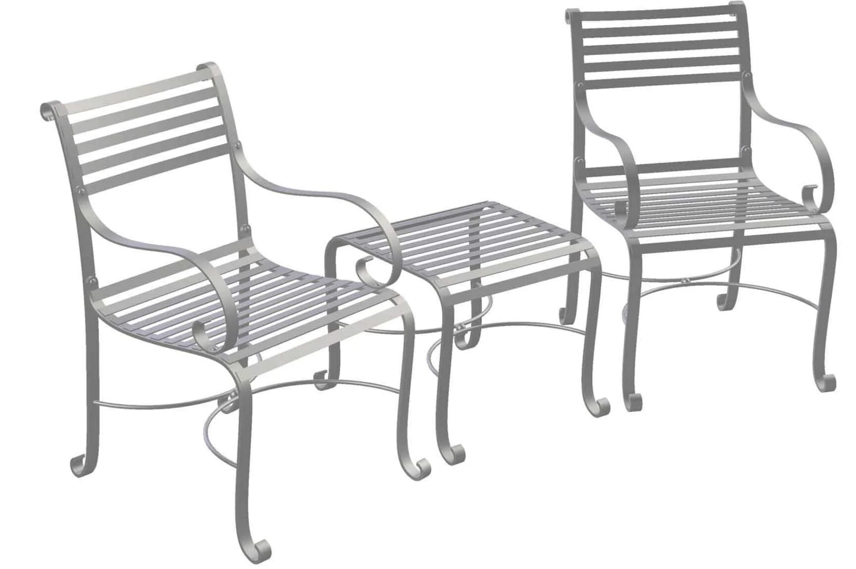 Southwold Side Table With 2 Carver Chairs - ODL-147