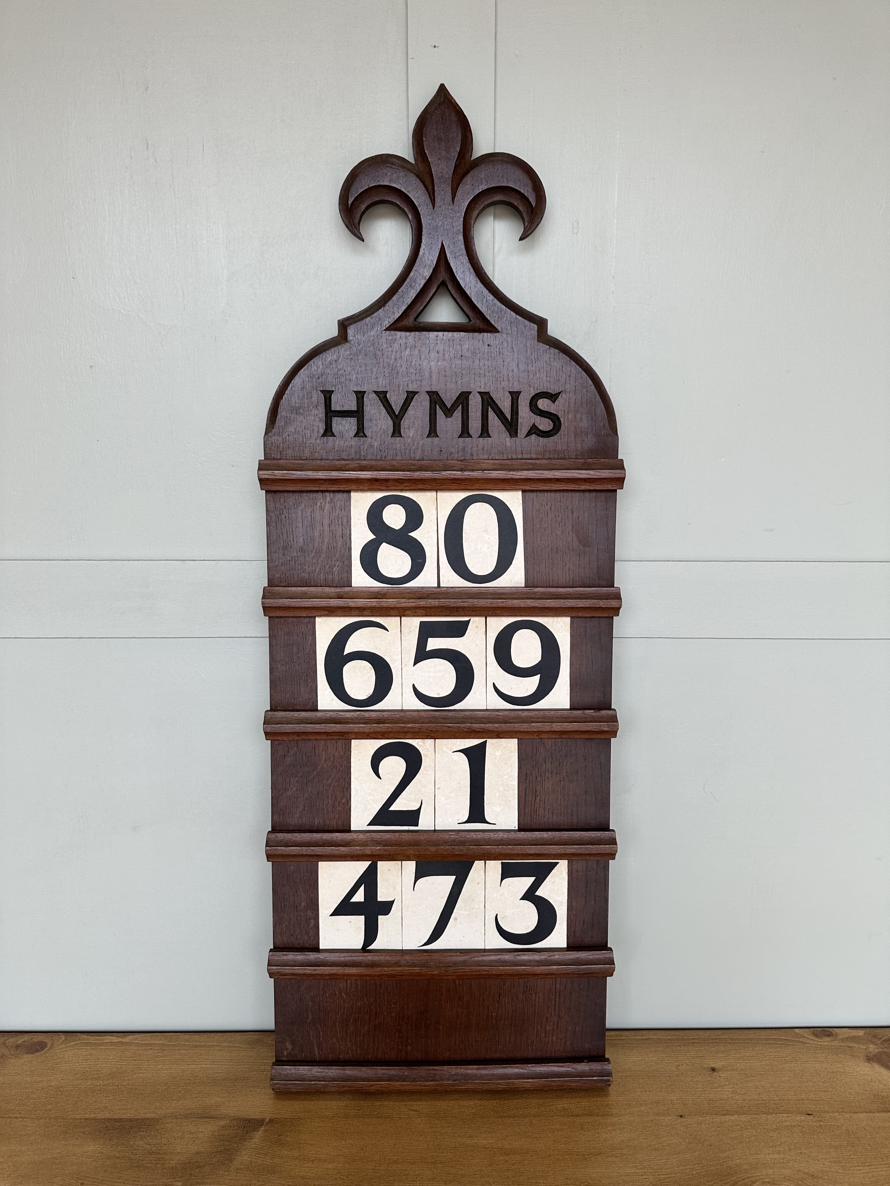 UKAA Have For Sale Antique Hymn Boards