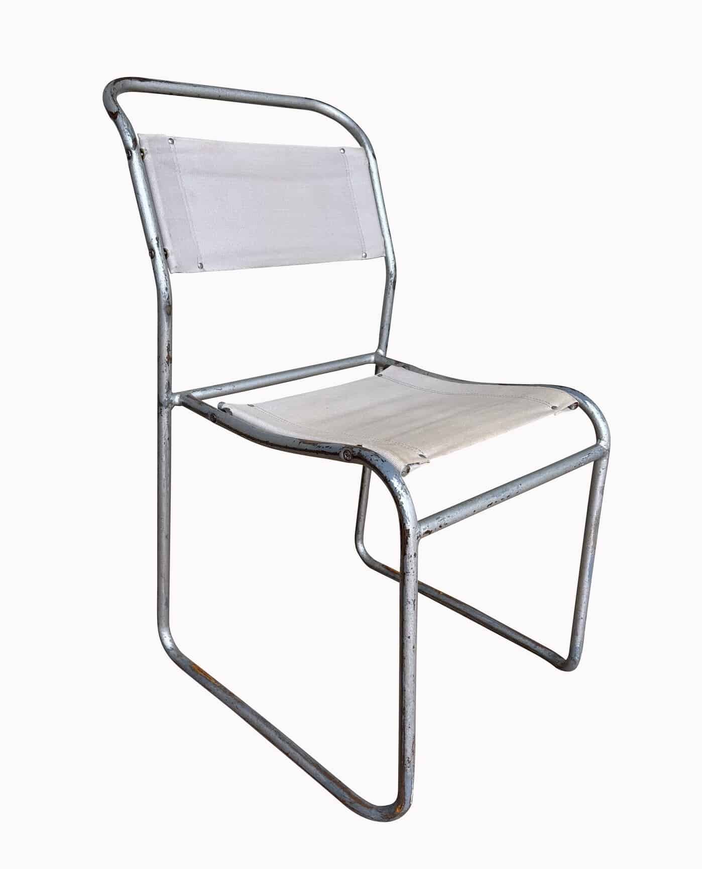 Vintage Industrial Stacking Chairs
