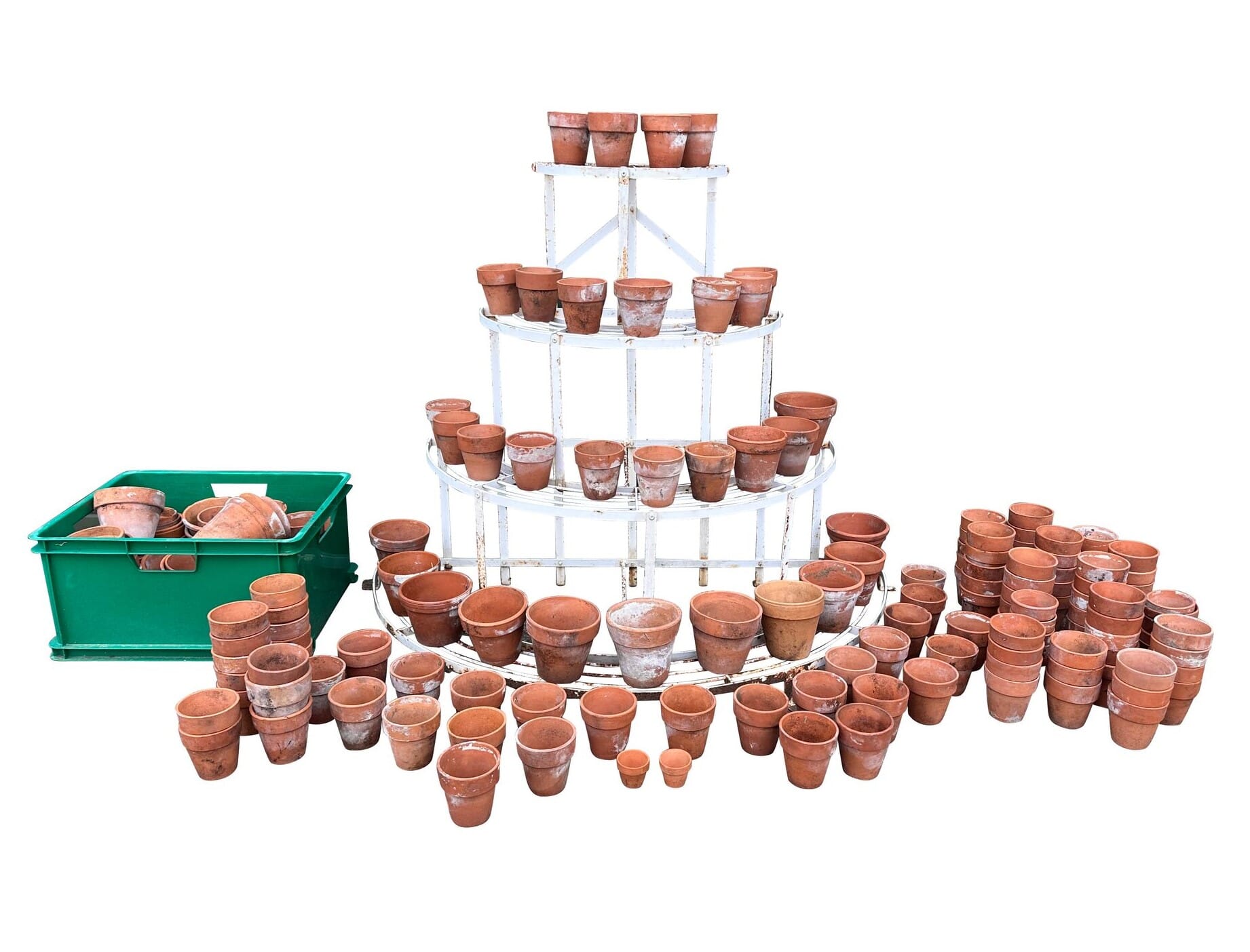 Good Quantity of Original Terracotta Plant Pots - 10195B