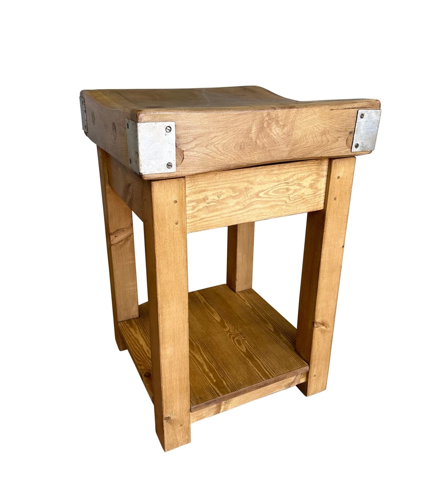 Original Maple Butchers Block on Bespoke Base - D2128