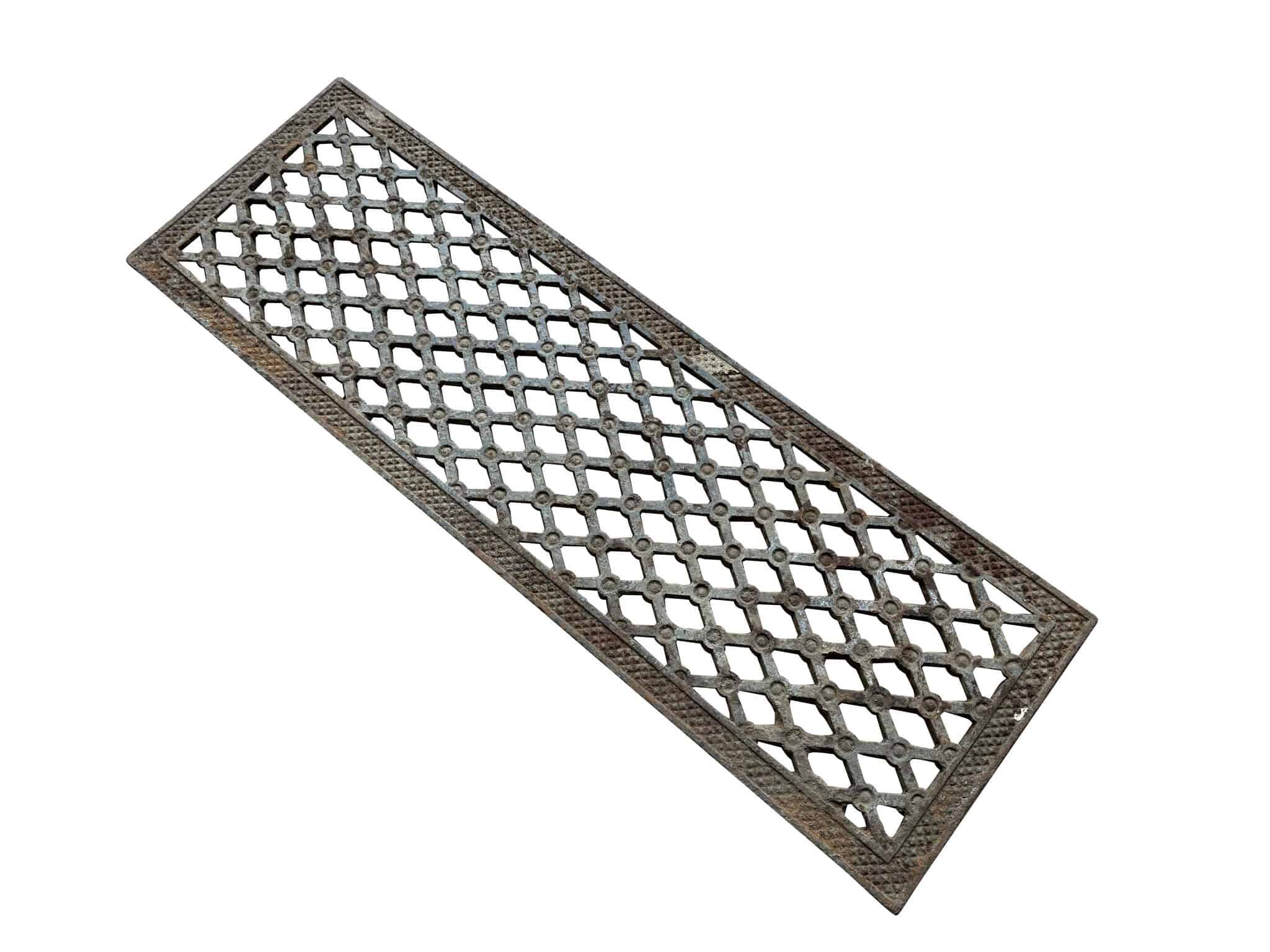 Victorian Ornate Cast Iron Floor Grilles / Grids