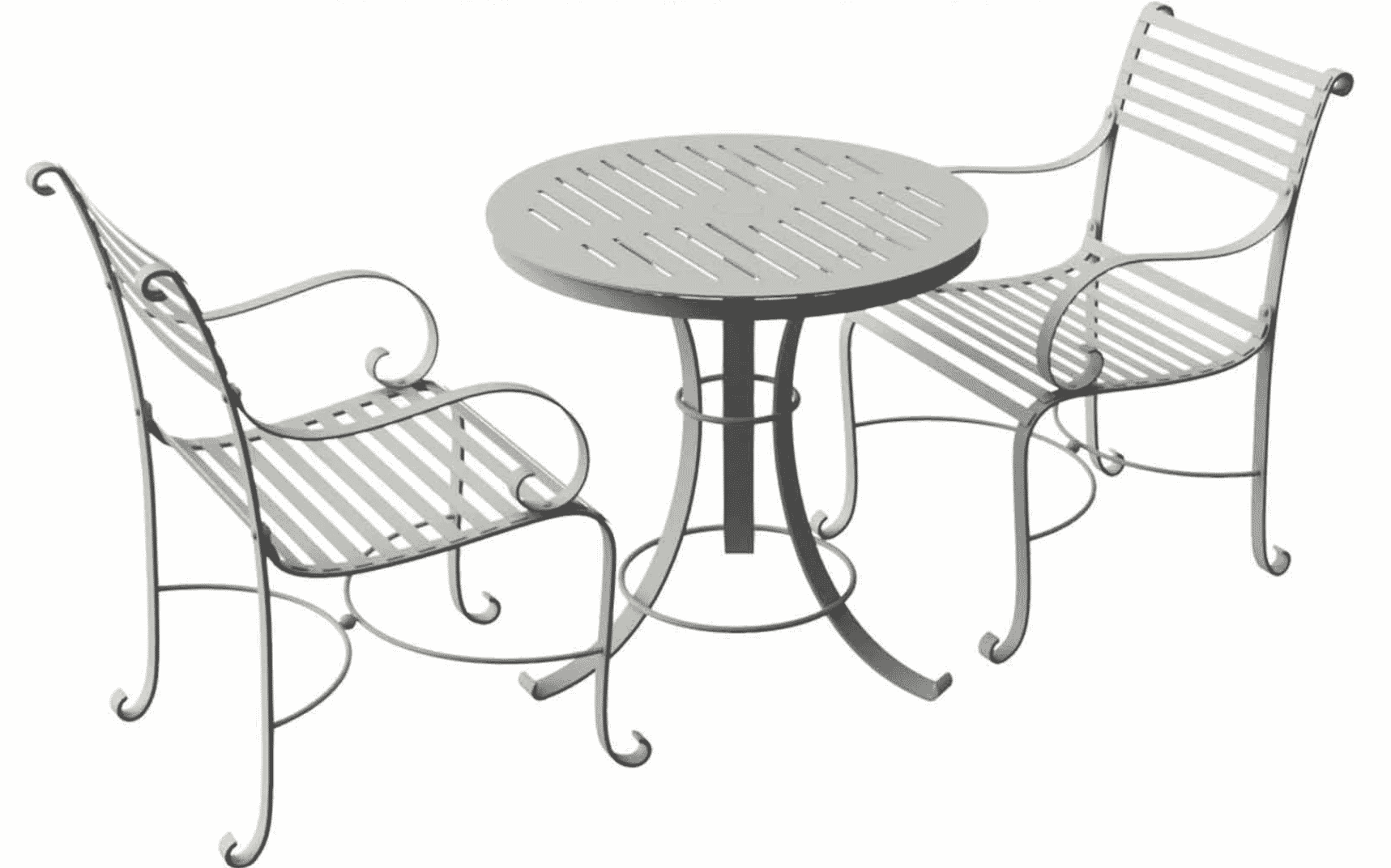 Southwold Round Bistro Table With Carver Chairs  - ODL-106