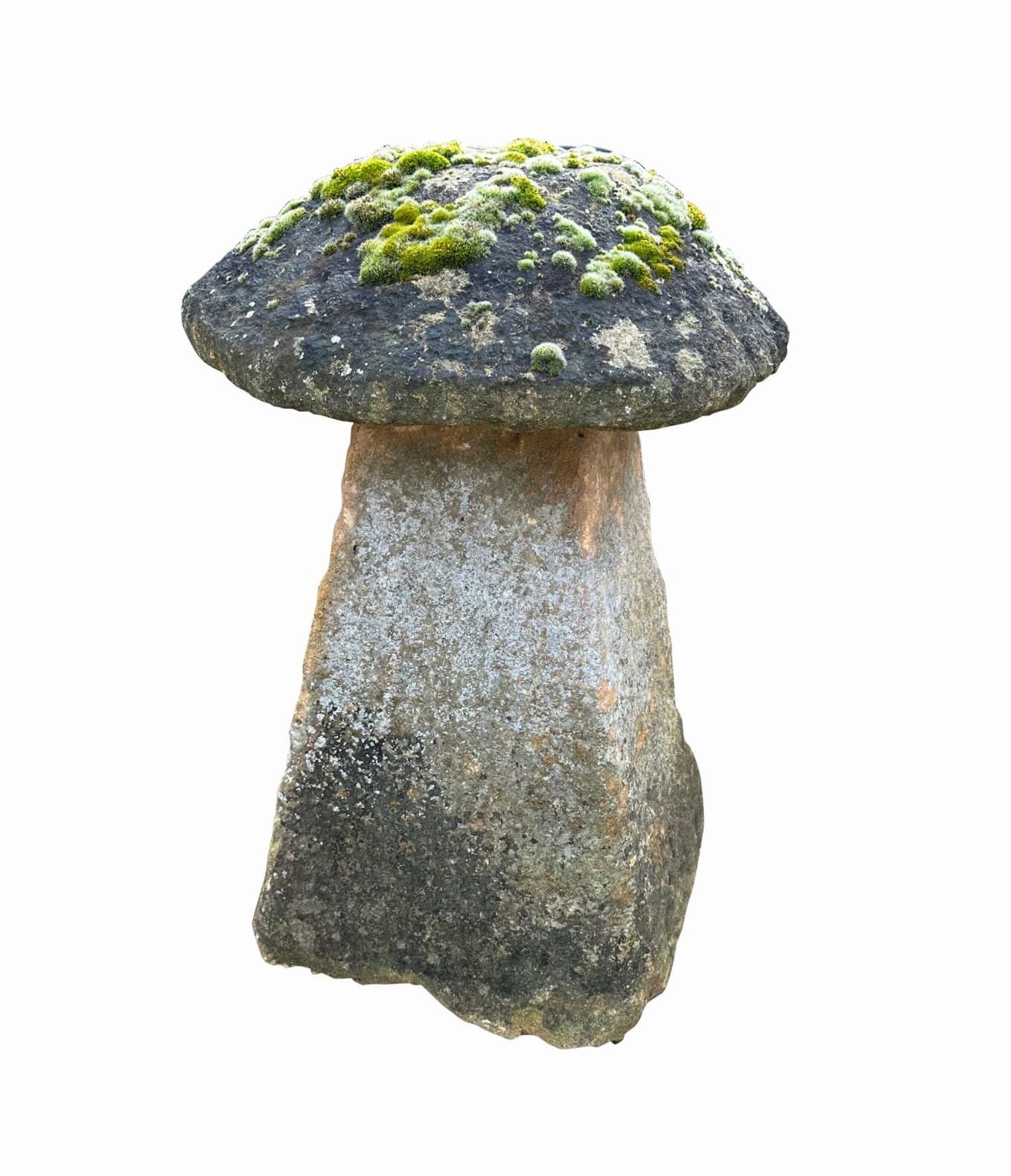Original Antique Old Garden Staddle Stone - 10239