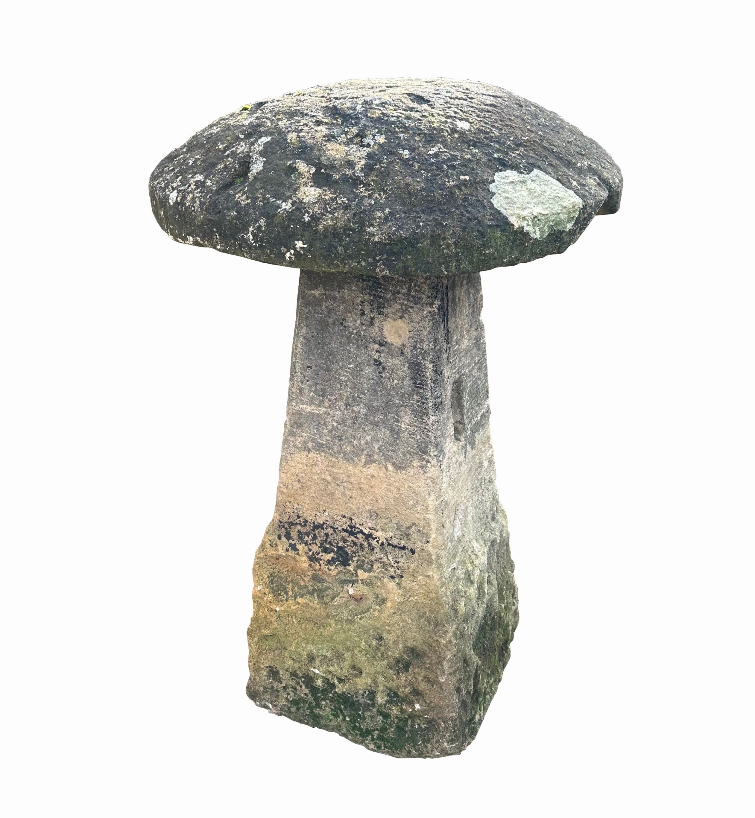 Original Large Reclaimed Antique Old Garden Staddle Stone - 10238