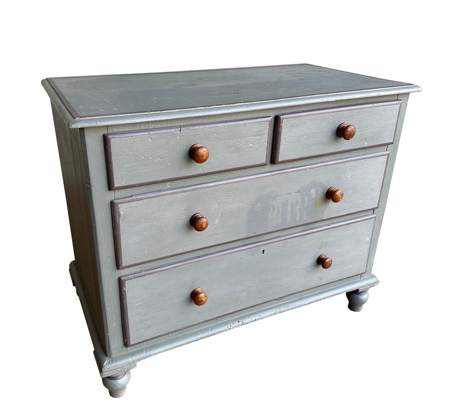Vintage Reclaimed Wooden Chest Of Drawers - 10247