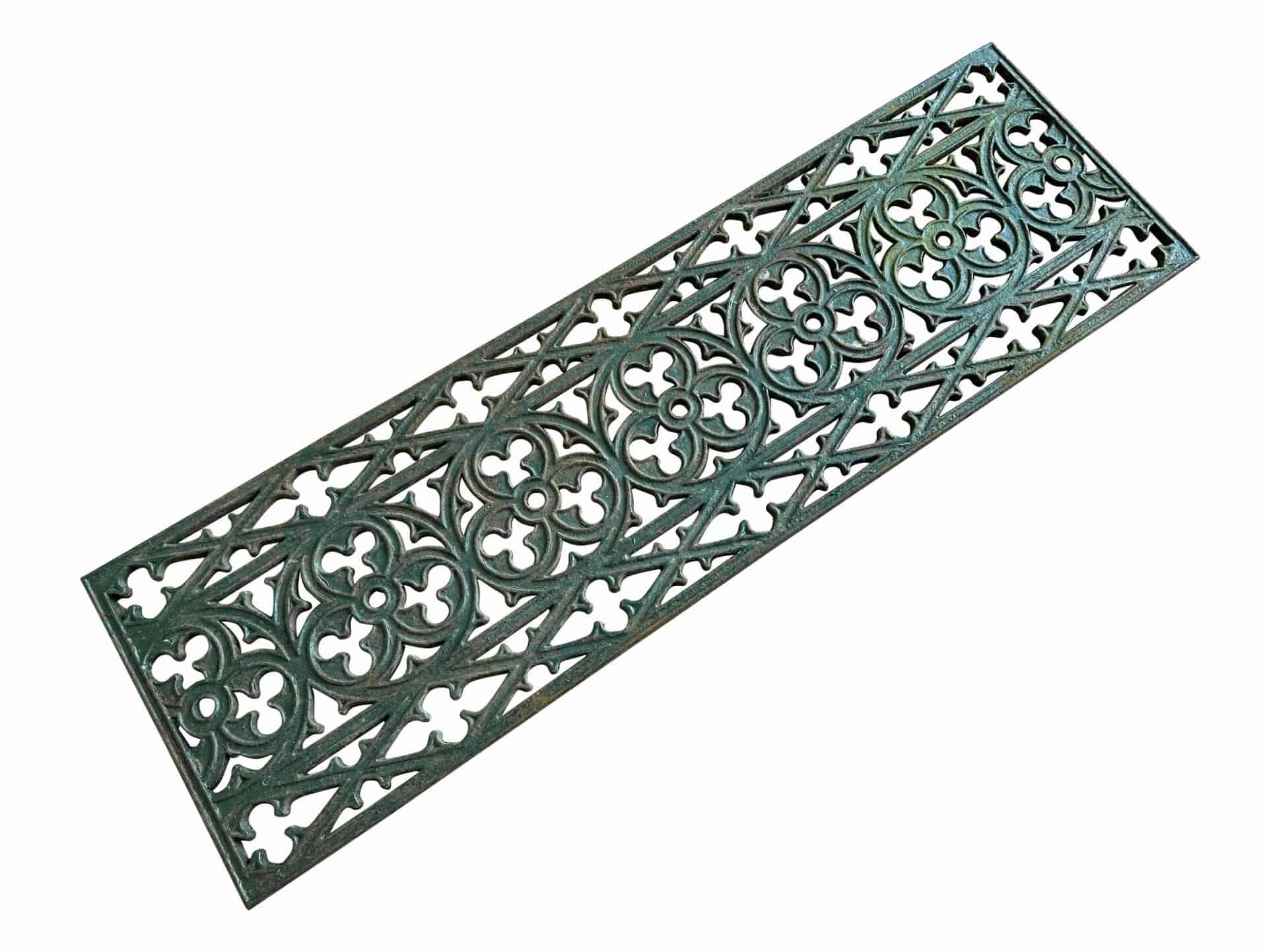 Decorative Antique Victorian Cast Iron Floor Vent