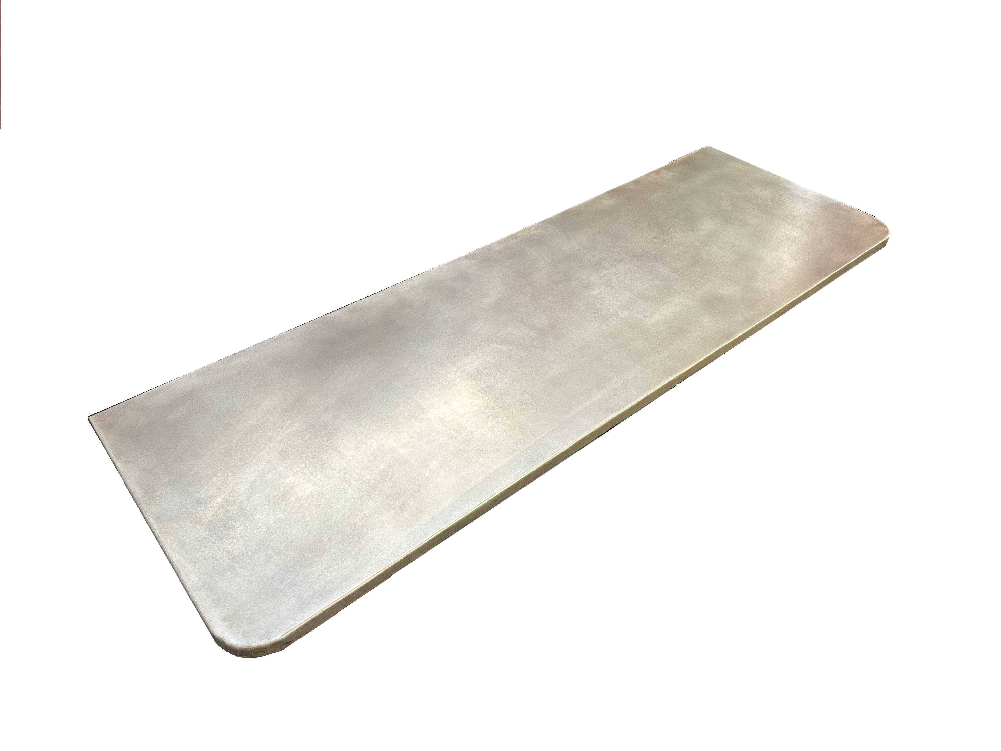 Handmade Bespoke Kitchen Antique Brass Work Surface - D2134
