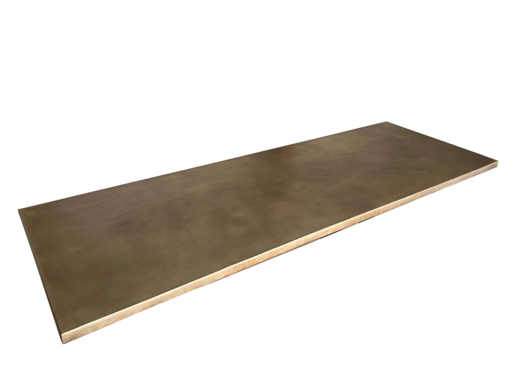 Handmade Bespoke Kitchen Antique Brass Worktop  - D2135