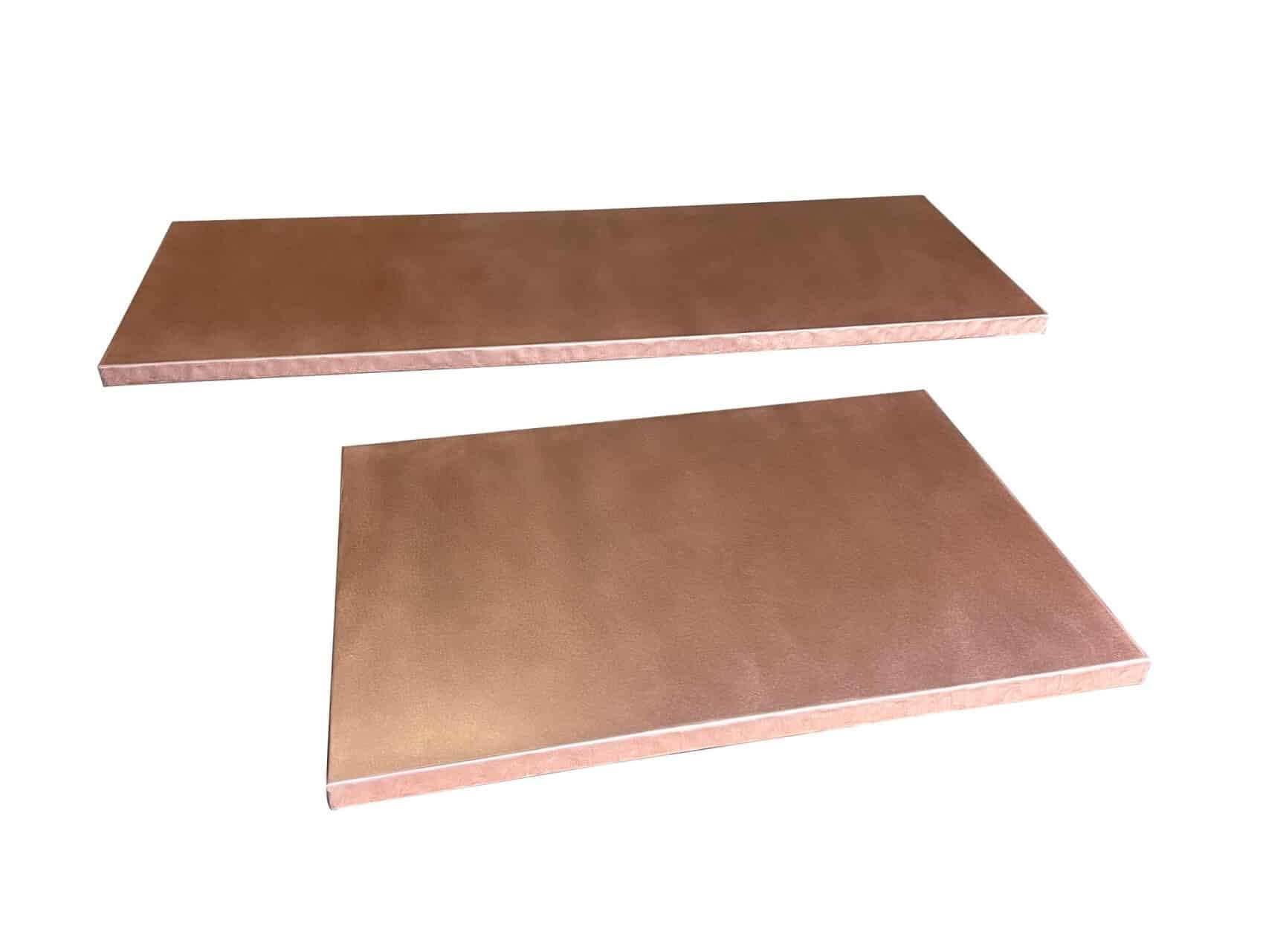 Bespoke Matt Copper Kitchen Worktops