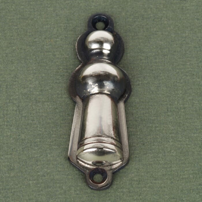 Antiqued Nickel Lady Escutcheon  - elan