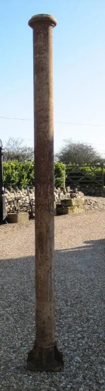 Original Victorian Cast Iron Column - 2595