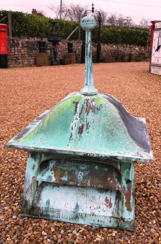 Antique Salvaged Copper Roof Top Ventilator - 4536