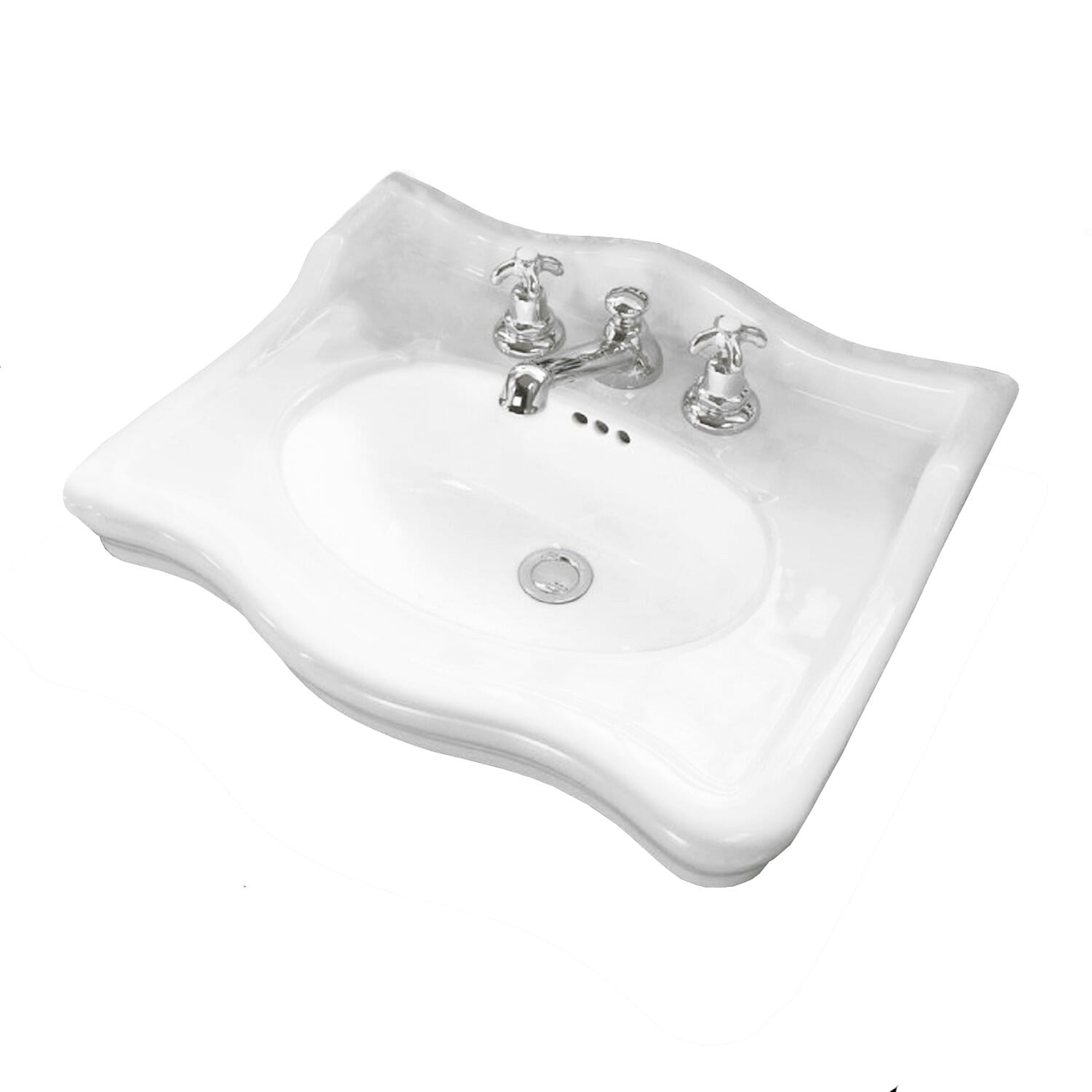 Thomas Crapper Comtesse Basin - TCCO401WH