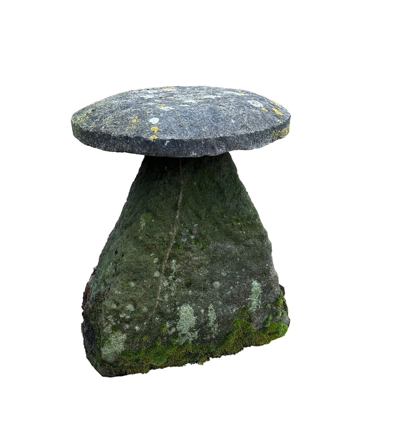 Reclaimed Antique Old Garden Staddle Stone - 10280B